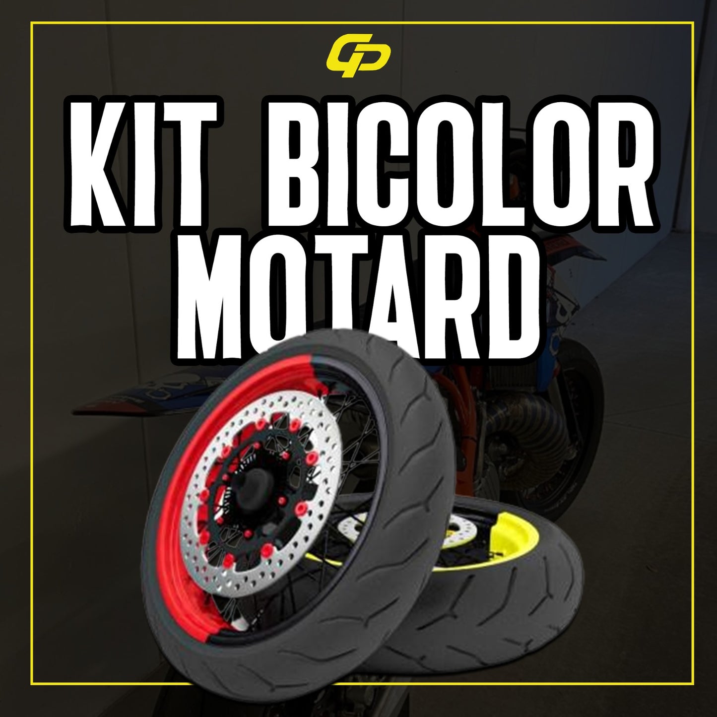 Kit Adesivi Cerchi Bicolore