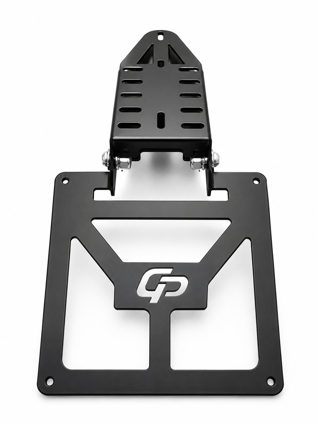Porta Targa Universale Pieghevole Moto 125cc+ | Acciaio Inox Regolabile