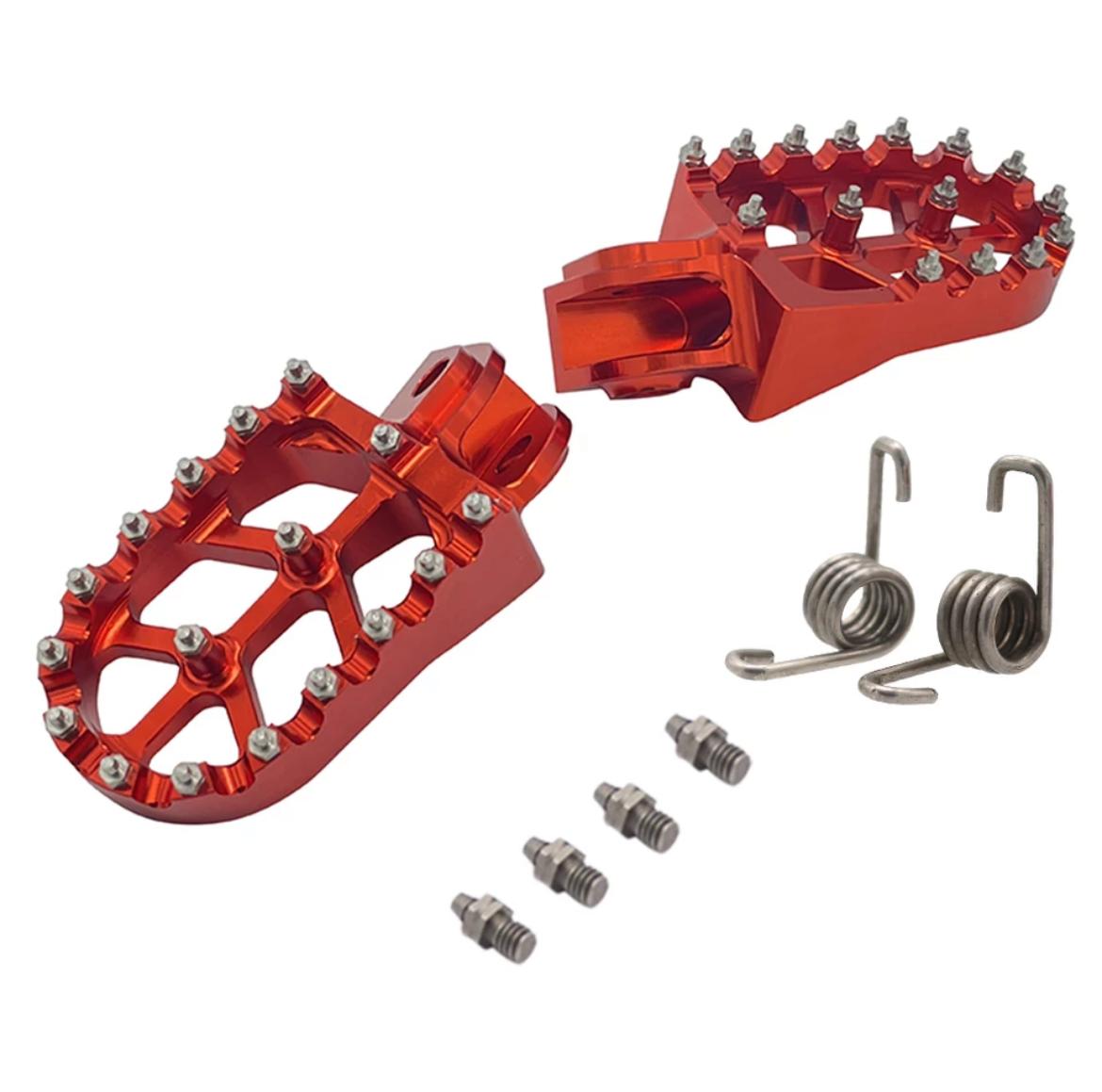 Pedane CNC Anodizzato - KTM β GP Graphics Designs